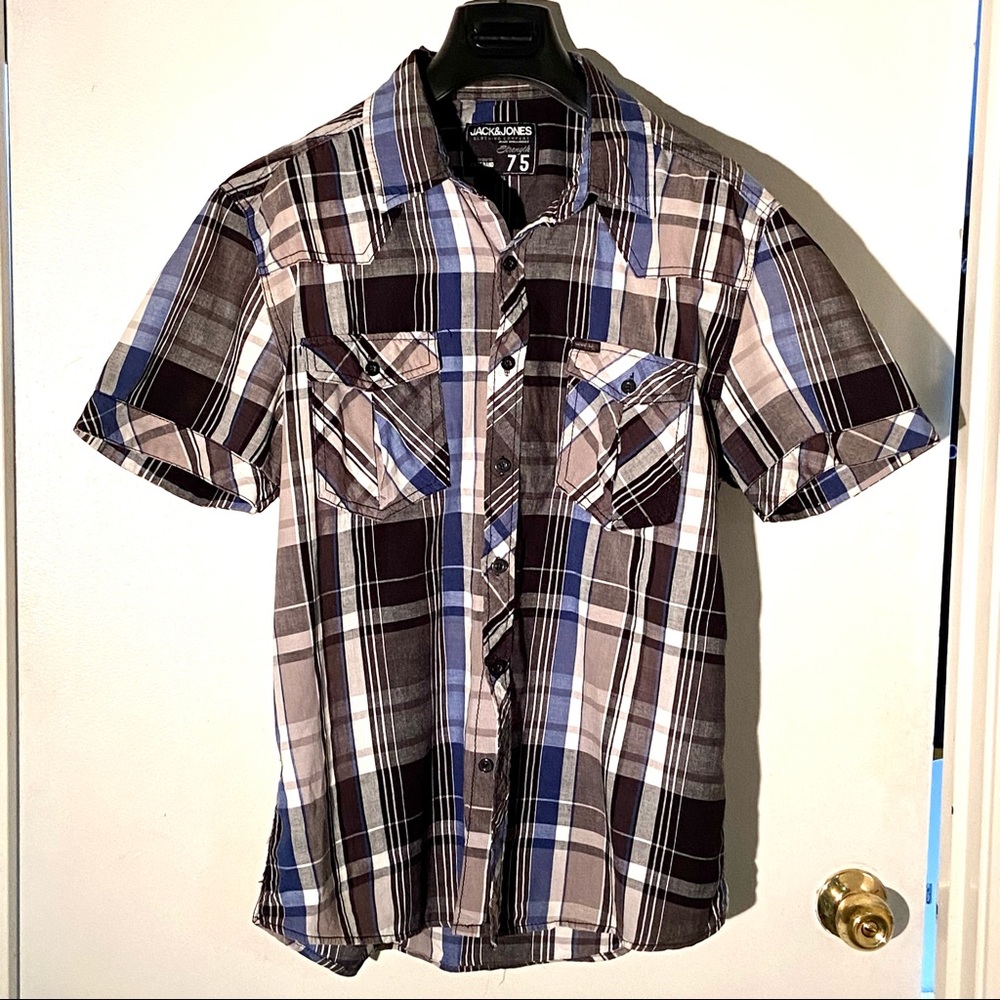 Jack & Jones short sleeve button down XXL